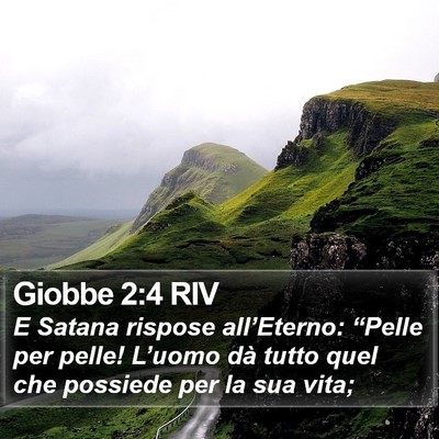 Giobbe 2:4 RIV Bible Verse Image