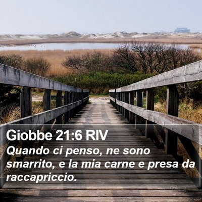 Giobbe 21:6 RIV Bible Verse Image