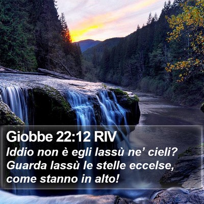 Giobbe 22:12 RIV Bible Verse Image