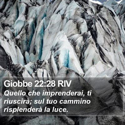 Giobbe 22:28 RIV Bible Verse Image