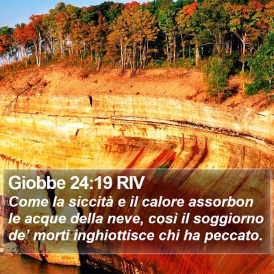 Giobbe 24:19 RIV Bible Verse Image