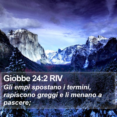 Giobbe 24:2 RIV Bible Verse Image