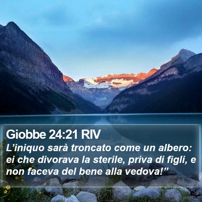 Giobbe 24:21 RIV Bible Verse Image