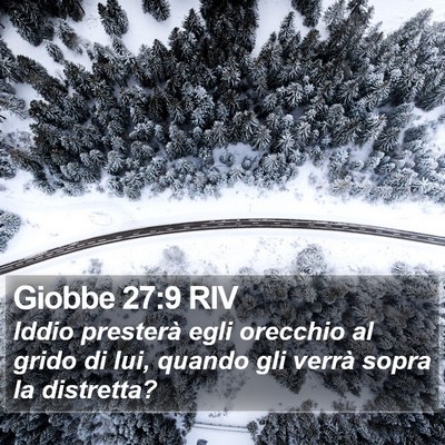 Giobbe 27:9 RIV Bible Verse Image