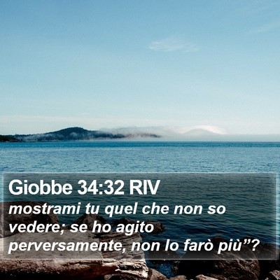 Giobbe 34:32 RIV Bible Verse Image
