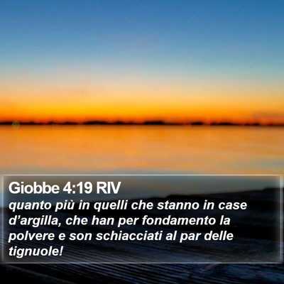 Giobbe 4:19 RIV Bible Verse Image
