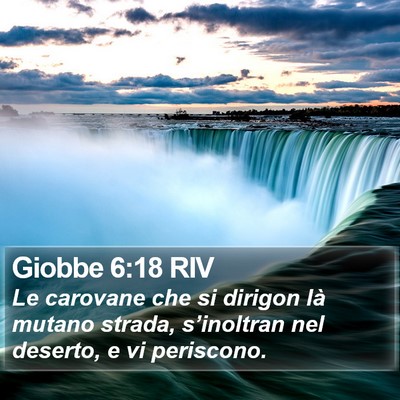 Giobbe 6:18 RIV Bible Verse Image