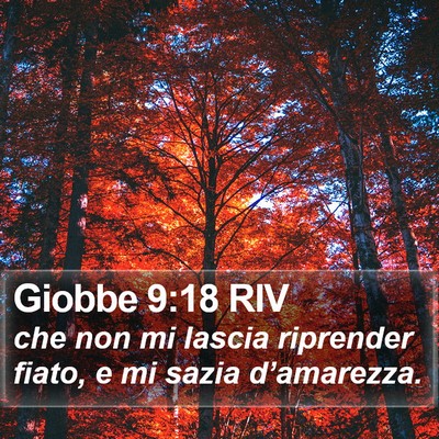 Giobbe 9:18 RIV Bible Verse Image