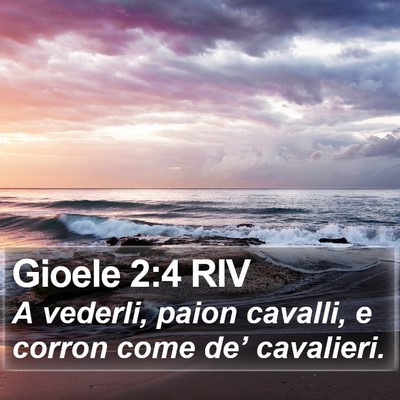 Gioele 2:4 RIV Bible Verse Image