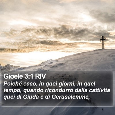 Gioele 3:1 RIV Bible Verse Image