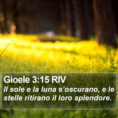 Gioele 3:15 RIV Bible Verse Image