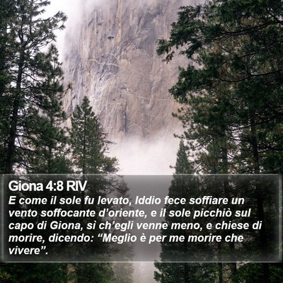 Giona 4:8 RIV Bible Verse Image