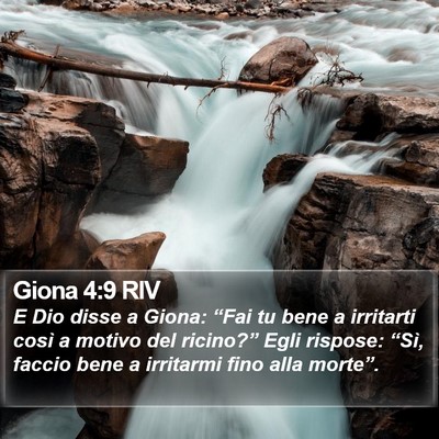 Giona 4:9 RIV Bible Verse Image