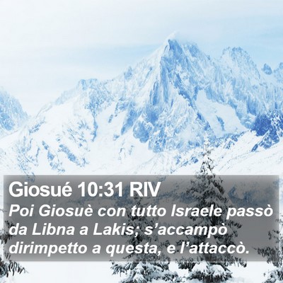 Giosué 10:31 RIV Bible Verse Image