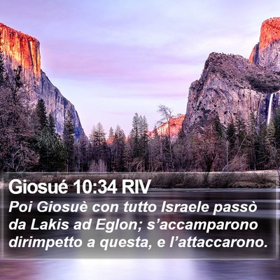 Giosué 10:34 RIV Bible Verse Image
