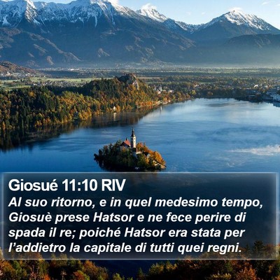 Giosué 11:10 RIV Bible Verse Image