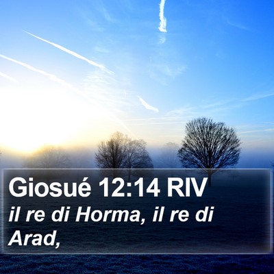 Giosué 12:14 RIV Bible Verse Image