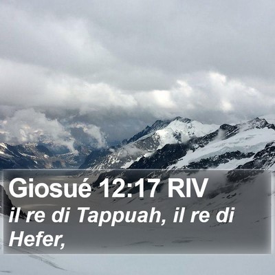 Giosué 12:17 RIV Bible Verse Image