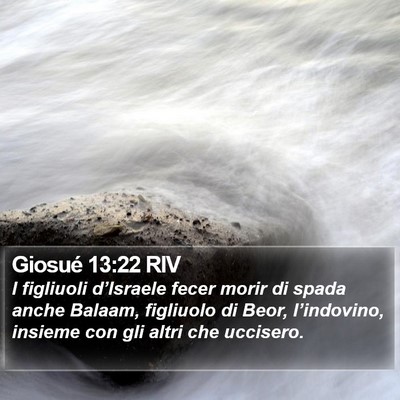 Giosué 13:22 RIV Bible Verse Image