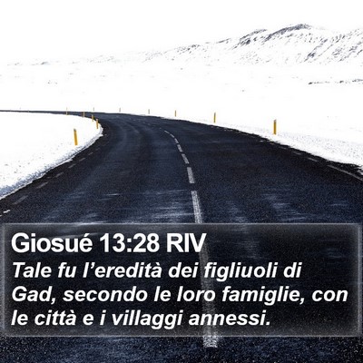 Giosué 13:28 RIV Bible Verse Image