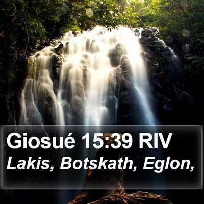 Giosué 15:39 RIV Bible Verse Image