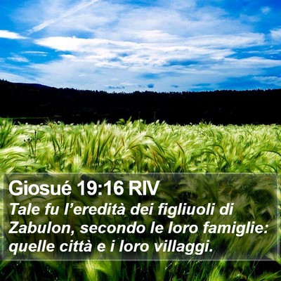 Giosué 19:16 RIV Bible Verse Image