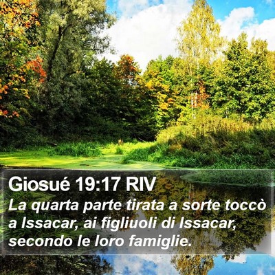 Giosué 19:17 RIV Bible Verse Image