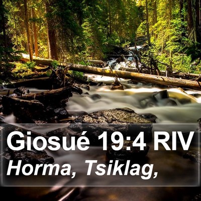 Giosué 19:4 RIV Bible Verse Image