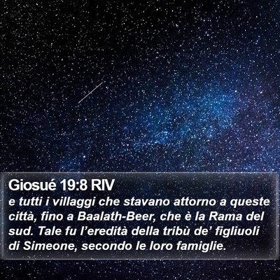 Giosué 19:8 RIV Bible Verse Image
