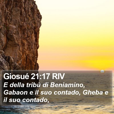 Giosué 21:17 RIV Bible Verse Image