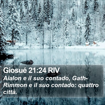 Giosué 21:24 RIV Bible Verse Image