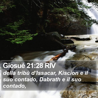 Giosué 21:28 RIV Bible Verse Image