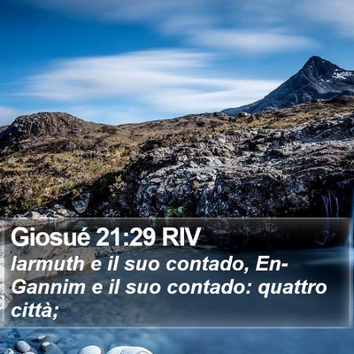 Giosué 21:29 RIV Bible Verse Image