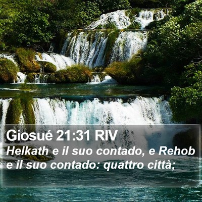 Giosué 21:31 RIV Bible Verse Image