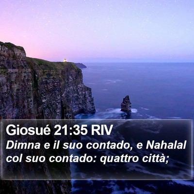 Giosué 21:35 RIV Bible Verse Image
