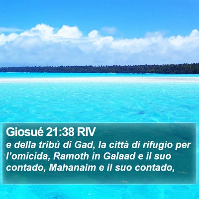 Giosué 21:38 RIV Bible Verse Image