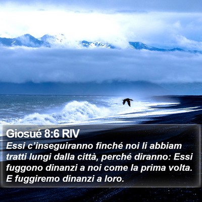 Giosué 8:6 RIV Bible Verse Image