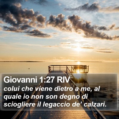 Giovanni 1:27 RIV Bible Verse Image