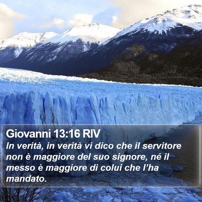 Giovanni 13:16 RIV Bible Verse Image