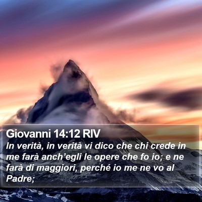 Giovanni 14:12 RIV Bible Verse Image