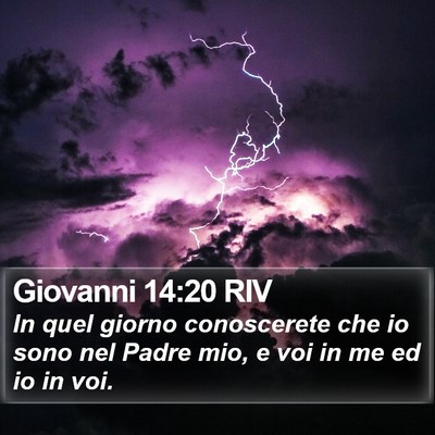 Giovanni 14:20 RIV Bible Verse Image