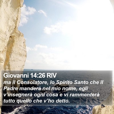 Giovanni 14:26 RIV Bible Verse Image