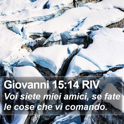 Giovanni 15:14 RIV Bible Verse Image