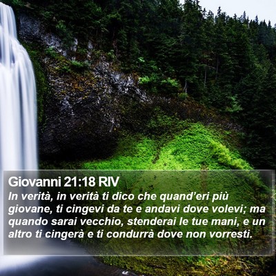 Giovanni 21:18 RIV Bible Verse Image