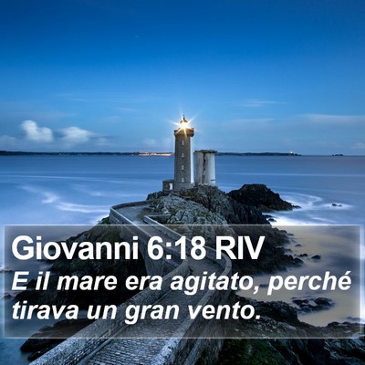 Giovanni 6:18 RIV Bible Verse Image