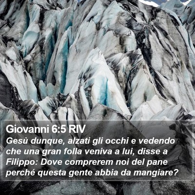 Giovanni 6:5 RIV Bible Verse Image