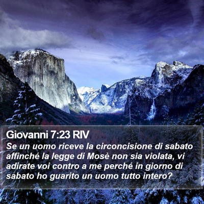 Giovanni 7:23 RIV Bible Verse Image