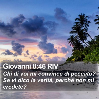 Giovanni 8:46 RIV Bible Verse Image