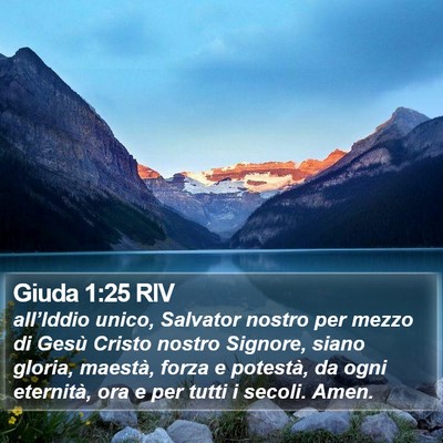 Giuda 1:25 RIV Bible Verse Image
