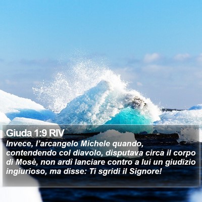 Giuda 1:9 RIV Bible Verse Image
